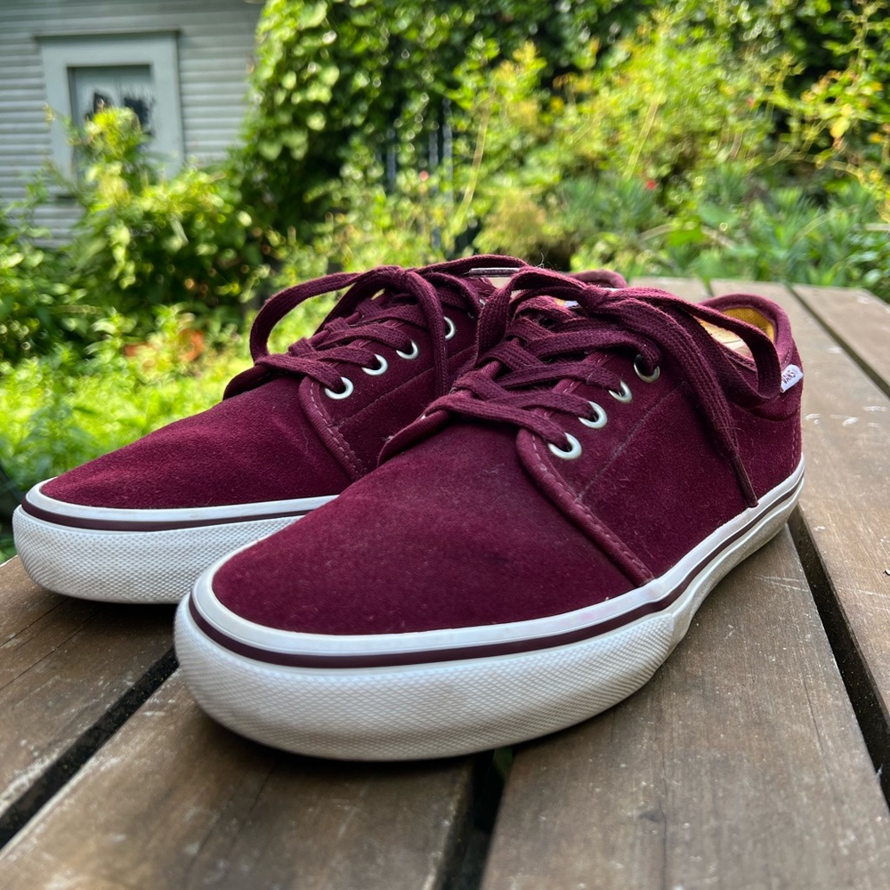 Vans Chukka Low Pro Port/Yellow with Ultracush insole - 8.5